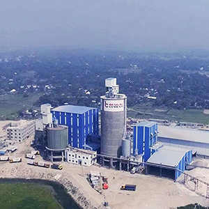 Cement grinding plant